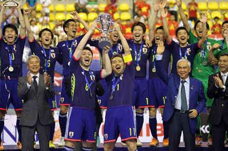 Japan won AFC Futsal Asian Championship